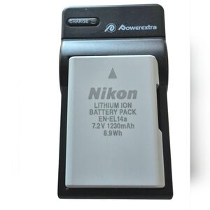 Nikon Gray Battery Pack with Powerextra Charger